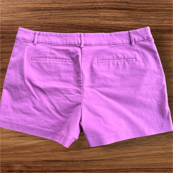 LOFT The Riviera Short Purple Size 16 Tailored Summer Short - Picture 2 of 5